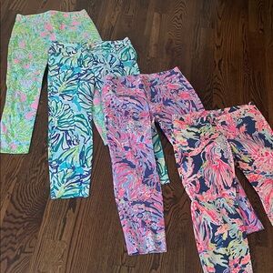 4 Pairs of Lilly Pulitzer pants size 10 ALL Brand New Condition!